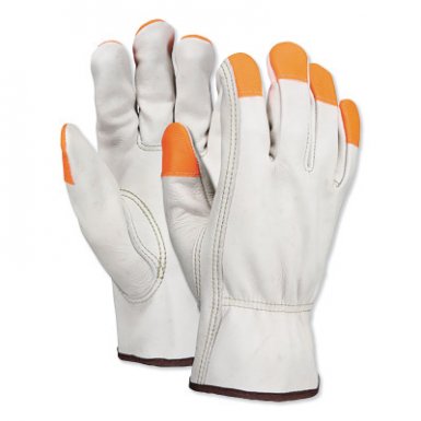 MCR Safety 3213SCHVSP Memphis Glove Select Grain Cow Leather Drivers Gloves
