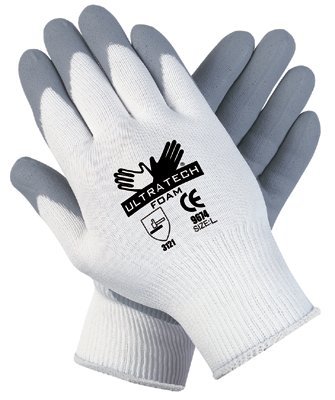 MCR Safety 9674L Memphis Glove Foam Nitrile Coated Gloves