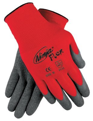 MCR Safety N9680L Memphis Glove Ninja Coated-Palm Gloves