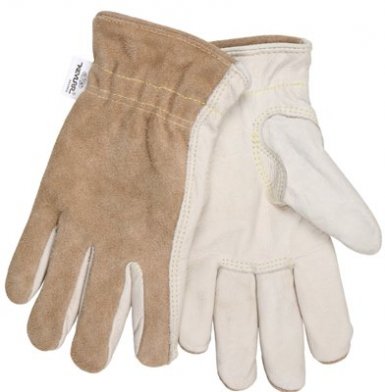MCR Safety 3204KL Memphis Glove Split Leather Back Gloves