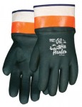 MCR Safety 6410SC Memphis Glove Oil Hauler Premium Double Dip PVC Coated Gloves