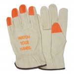 MCR Safety 3413HVIM Memphis Glove "Watch Your Hands" Drivers Gloves