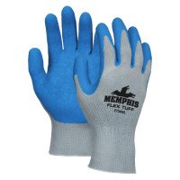 MCR Safety ft300l Memphis Glove Flex Tuff Latex Dipped Gloves