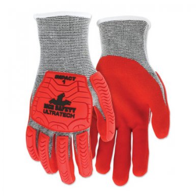 MCR Safety UT1954XXL Memphis Gloves UT1954 UltraTech A5/Impact Level 1 Mechanics Knit Gloves