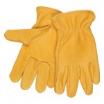 MCR Safety 3501S Regular Deer Grain Leather Driver Gloves