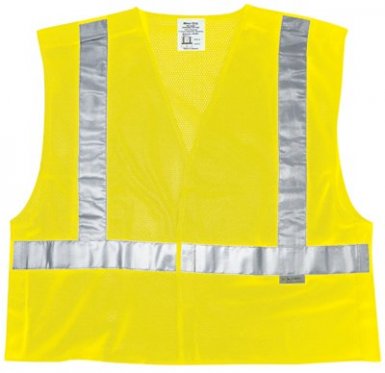 MCR Safety CL2MLPFRL River City Luminator Class II Tear-Away Safety Vests
