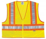 MCR Safety WCCL2LL River City Luminator Class II Safety Vests