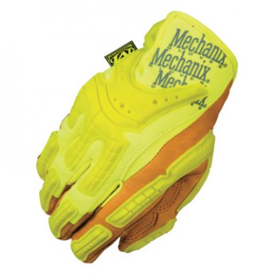 Mechanix Wear CG40-91-010 Hi-Viz CG Heavy Duty Leather Work Gloves