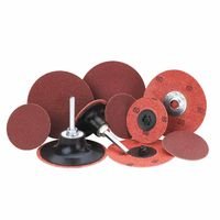 Merit Abrasives 69957399641 Aluminum Oxide Plus Quick Change Cloth Discs