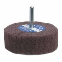 Merit Abrasives 69957399202 Non-Woven Flap Wheels with Mounted Steel Shank