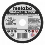 Metabo 655323000 Original Slicer Cutting Wheels