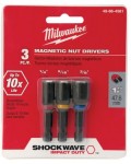 Milwaukee Electric Tools 49-66-4561 Shockwave Magnetic Nut Driver Sets