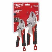 Milwaukee Electric Tools 48-22-3402 Torque Lock Curved Jaw Locking Pliers Sets