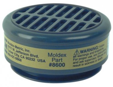 Moldex 8600 8000 Series Gas/Vapor Cartridges