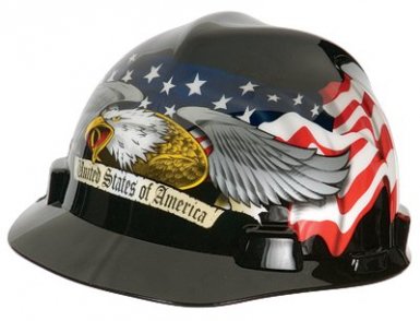 MSA 10079479 Freedom Series V-Gard Helmets