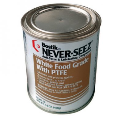 Never-Seez 30803822 White Food Grade Compound w/PTFE