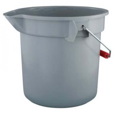 Newell Brands FG261400GRAY Rubbermaid Commercial Brute Round Buckets
