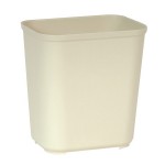 Newell Brands FG254300BEIG Rubbermaid Commercial Fire Resistant Wastebaskets