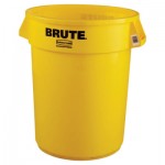 Newell Brands FG263200YEL Rubbermaid Commercial BRUTE Round Containers