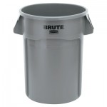 Newell Brands FG264360GRAY Rubbermaid Commercial BRUTE Round Containers