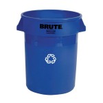 Newell Brands FG262073BLUE Rubbermaid Commercial Brute Recycling Containers