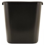 Newell Rubbermaid FG295600BLA Rubbermaid Commercial Deskside Plastic Wastebasket
