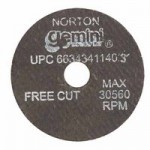 Norton 66243411403 Type 01 Gemini Small Diameter Cut-Off Wheels