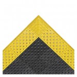 Notrax 520M0612YL Cushion-Lok Corners and Ramps for Interlocking Tiles