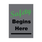 Notrax 194SH035CH Safety Message Floor Mats