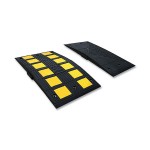 Notrax GNRS351VYB Safety Rider Vulcanized Rubber Speed Bumps