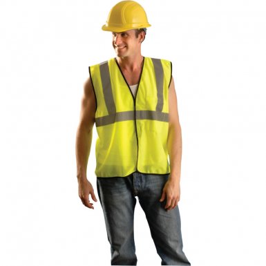 OccuNomix ECO-G-Y2/3X Class 2 Solid Vests