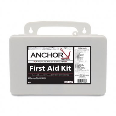 ORS Nasco 810-09-12P Anchor Brand 10 Person First Aid Kits