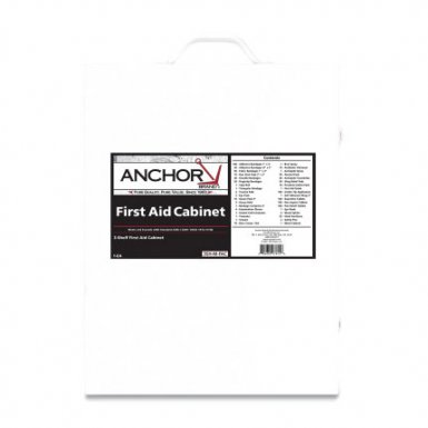 ORS Nasco 863-09-1F Anchor Brand 3 Shelf First Aid Cabinets and Refills
