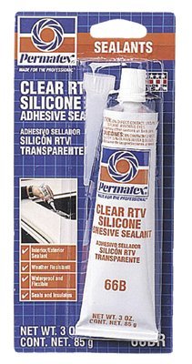 Permatex 80050 Clear RTV Silicone Adhesive Sealants
