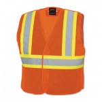 Pioneer V1030550ULXL 597U/598U Hi-Vis Tear Away Mesh Safety Vests