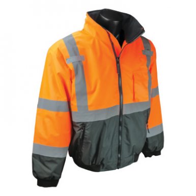 Radians SJ110B-3ZOS-3X SJ110B Class 3 Two-in-One High Visibility Bomber Safety Jackets