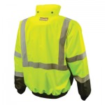 Radians SJ110B-3ZGS-2X SJ110B Class 3 Two-in-One High Visibility Bomber Safety Jackets