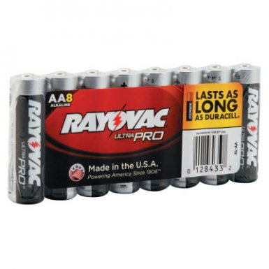 Rayovac ALAA-8J Maximum Alkaline Shrink Pack Batteries