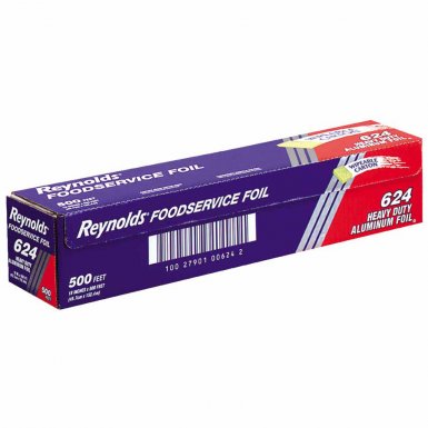 Heavy-Duty Aluminum Foil Rolls - Reynolds Food Packaging 745-624 - Reynolds  Food Packaging Foodservice Supplies