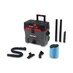 Ridge Tool Company 50328 Pro Pack Plus 10-gal Wet/Dry Vacuums Model 1000RV
