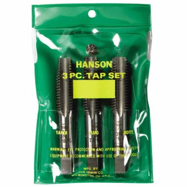Rubbermaid Commercial 2648 Irwin Hanson High Carbon Steel Fractional Tap Sets