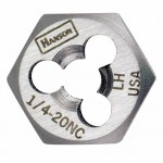 Rubbermaid Commercial 7223 Irwin Hanson Re-threading Hexagon Fractional Dies Right & Left-hand (HCS)