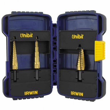 Rubbermaid Commercial 15502 Irwin Unibit Step Drill Sets