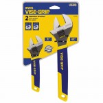 Rubbermaid Commercial 2078700 Irwin Vise-Grip 2-pc Adjustable Wrench Sets