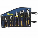 Rubbermaid Commercial 2078708 Irwin Vise-Grip 5-pc ProPlier Kitbag Sets - Slip Joint / Diagonal / Lineman's / Adjustable Wrench / Groove Joint