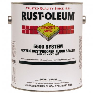 Rust-Oleum 251282 Concrete Saver 5500 System Acrylic Dustproofer Floor Sealers