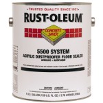 Rust-Oleum 251283 Concrete Saver 5500 System Acrylic Dustproofer Floor Sealers