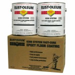 Rust-Oleum 251763 Concrete Saver 6200 System Fast-Cure Epoxy Floor Coatings