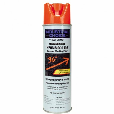 Rust-Oleum 203037 Industrial Choice M1600/M1800 System Precision-Line Inverted Marking Paints