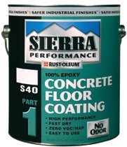Rust-Oleum 208066 Sierra Performance S40 Concrete Epoxy Floor Coatings